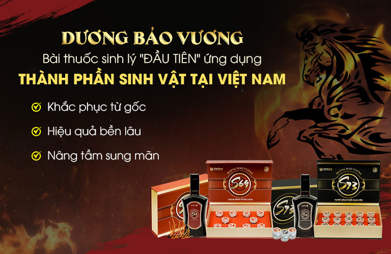 Combo sinh lý Dương Bảo Vương với thành phần độc nhất vô nhị tại Việt Nam