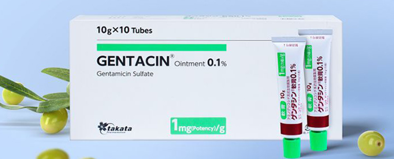 Thuốc bôi điều trị tổ đỉa Gentacin có tác dụng làm lành các tổn thương trên da và mờ sẹo