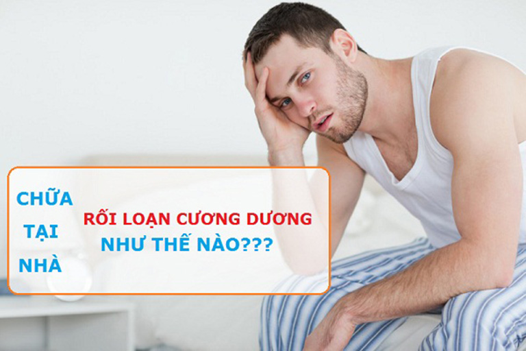 chữa rối loạn cương dương tại nhà