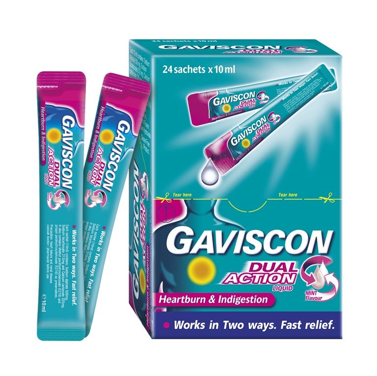 Thuốc Gaviscon trị trào ngược hiệu quả