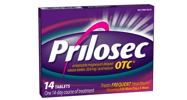 Thuốc trị đau dạ dày Prilosec OTC