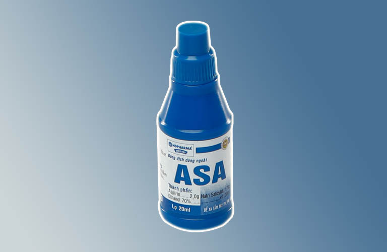 Thành phần dược tính bên trong thuốc ASA giúp đẩy lùi nhanh chóng triệu chứng của bệnh