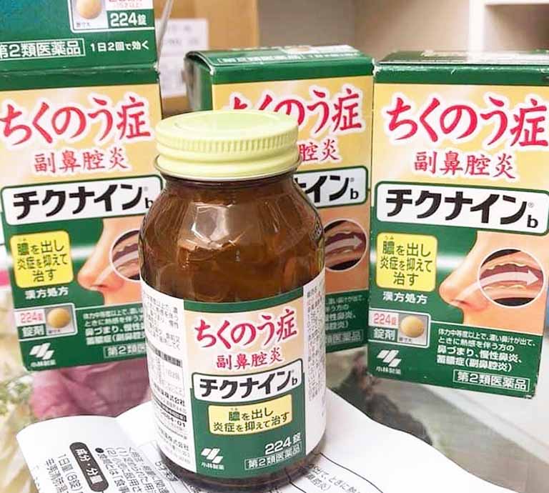 Chikunain Kobayashi là một trong những dòng sản phẩm trị viêm mũi dị ứng, viêm xoang nổi tiếng của Nhật Bản