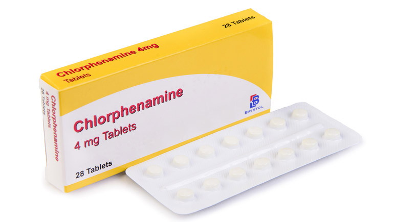 Thuốc chữa viêm mũi dị ứng theo mùa Clorpheniramine