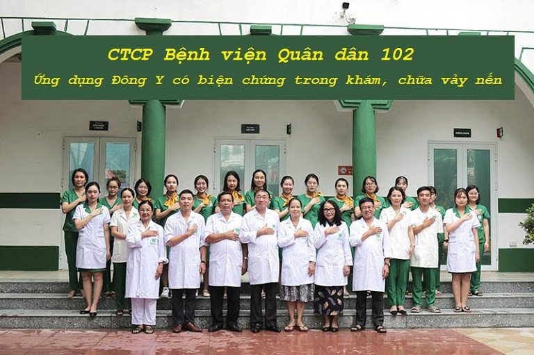 Bằng việc ứng dụng Đông Y có biện chứng, CTCP Bệnh viện Quân dân 102 trở thành địa chỉ khám, chữa vảy nến uy tín Bằng việc ứng dụng Đông Y có biện chứng, Quân dân 102 trở thành địa chỉ khám, chữa vảy nến uy tín