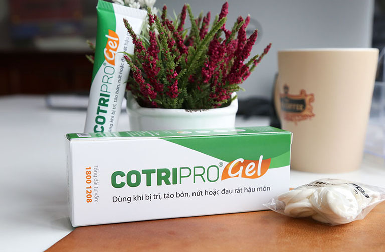Cotripro gel là thuốc bôi trị trĩ an toàn cho bà bầu