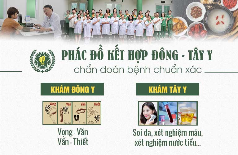 Liệu trình Đông Tây y hỗ trợ điều trị nổi mẩn đỏ ngứa da Quân dân 102