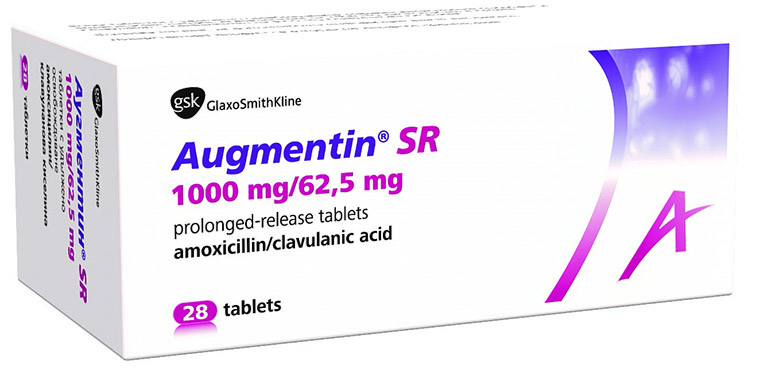 thuốc chữa viêm amidan Augmentine