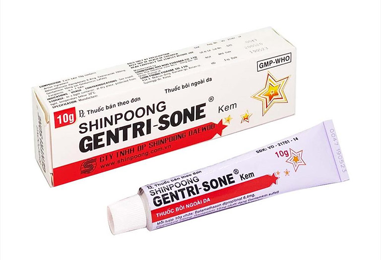 Thuốc bôi Gentrisone là sản phẩm của Công ty TNHH Dược phẩm Shinpoong Daewoo - Việt Nam