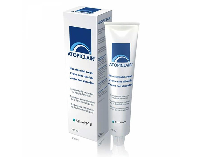 Kem Atopiclair Cream được bán với mức giá là 280.000 đồng/ tuýp 40ml tại các hiệu thuốc Tây y và các trang thương mại điện tử