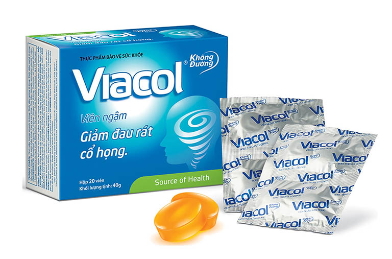 Viên ngậm Viacol được chiết xuất chủ yếu từ tinh chất của cây xạ can và một số tinh dầu thiên nhân khác