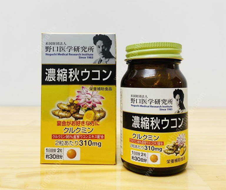 Viên uống hỗ trợ điều trị đau dạ dày Aki Meiji Ukon Noguchi là sản phẩm của hãng Noguchi Nhật Bản