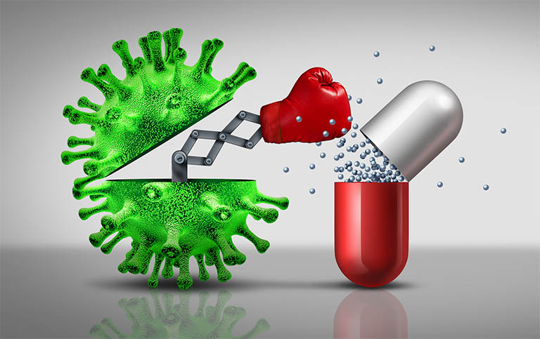 Tăng hiện tượng kháng thuốc nếu việc điều trị ho bằng thuốc kháng sinh không phù hợp hoặc lạm dụng