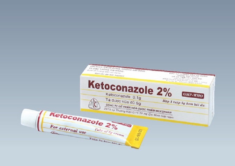Thuốc bôi trị viêm da tiết bã Ketoconazole 