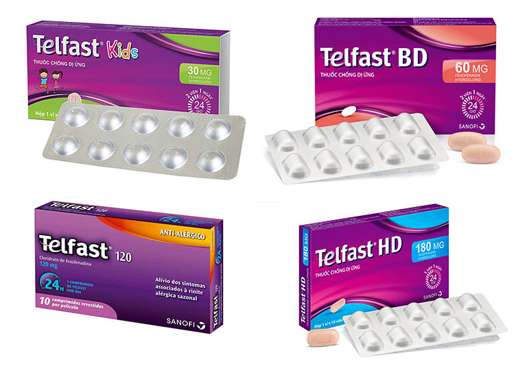 Thuốc Telfast hiện được bán nhiều tại các hiệu thuốc trên toàn quốc với mức giá dao động từ 30.000 - 80.000 đồng (tùy vào từng dòng sản phẩm)