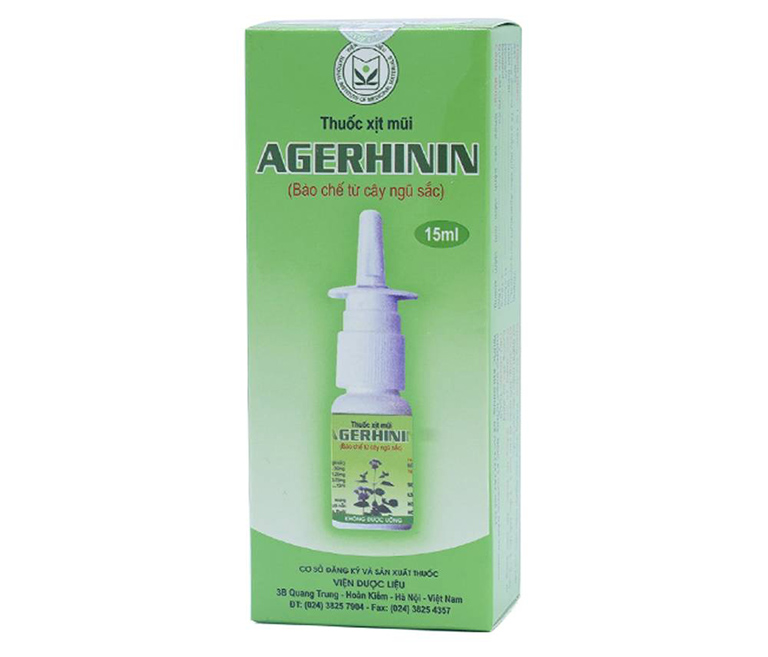 thuốc xịt trị viêm mũi dị ứng Agerhinin