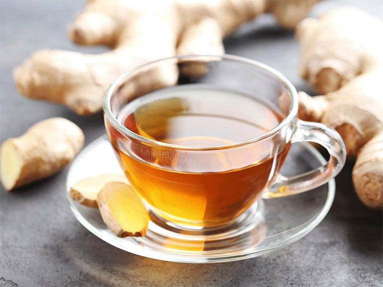Uống trà gừng vừa có tác dụng giảm ho vừa giúp thanh nhiệt và giải độc cơ thể