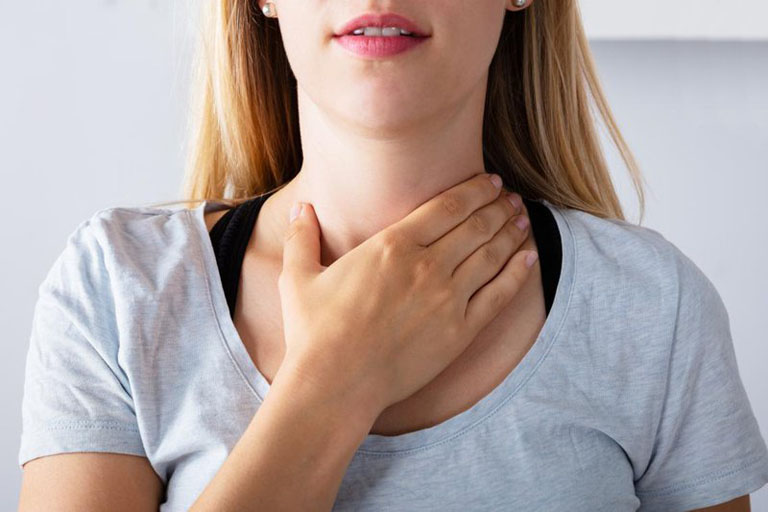 Viêm họng là tình trạng xảy ra khá phổ biến ở những bệnh nhân mắc hội chứng trào ngược dạ dày thực quản