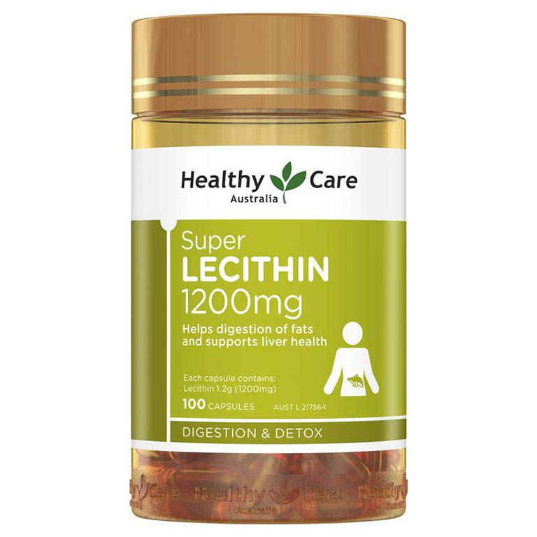 Mầm Đậu Nành Healthy Care Super Lecithin 1200mg điều trị yếu sinh lý cho phụ nữ