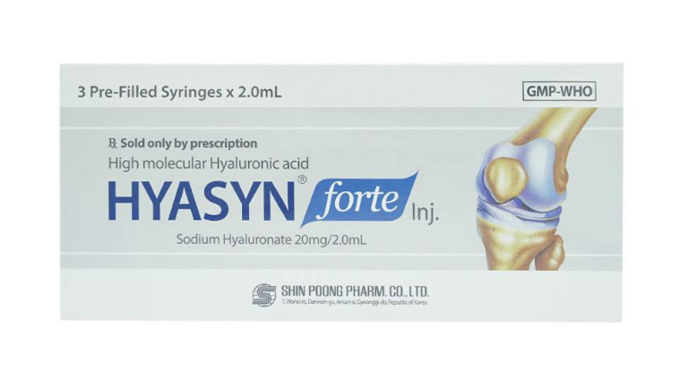 Thuốc tăng chất nhờn cho khớp Hyasyn Forte