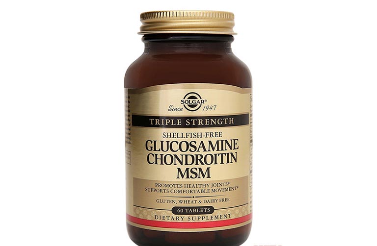 thuốc bổ sung chất nhờn cho khớp Glucosamine Chondroitin MSM Solgar