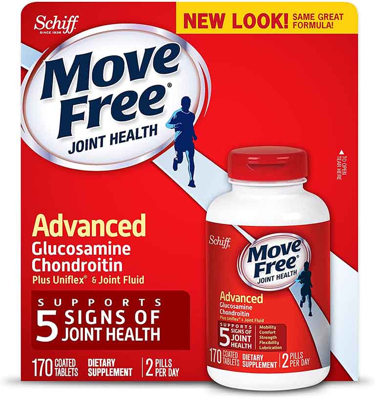 thuốc bổ xương khớp của Mỹ Move free Advance Glucosamine Chondroitin 