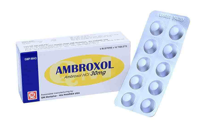 Thuốc trị ho có đờm Ambroxol 