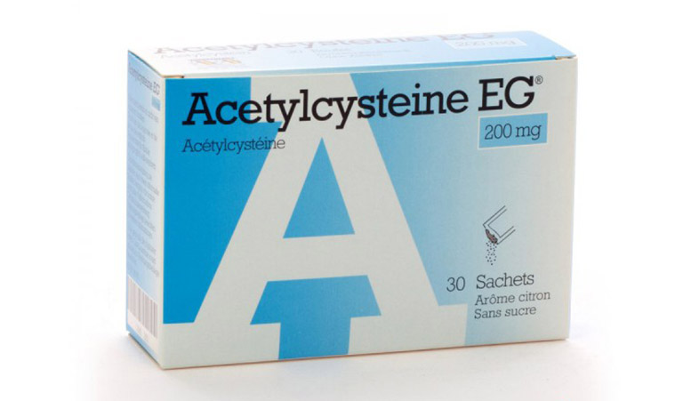 Thuốc Tây điều trị ho có đờm Acetylcystein