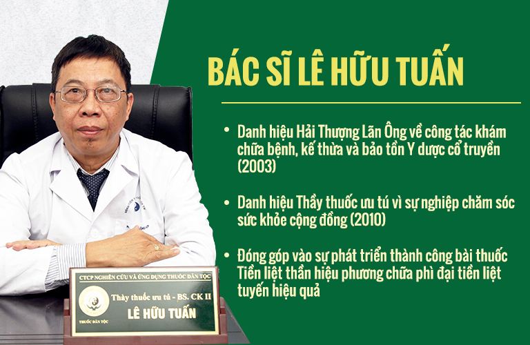 Bác sĩ Lê Hữu Tuấn - nguyên PGĐ Bệnh viện YHCT Trung ương Bác sĩ Lê Hữu Tuấn - nguyên PGĐ Bệnh viện YHCT Trung ương