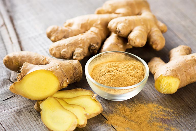 cách chữa đau lưng tại nhà nhanh nhất từ gừng