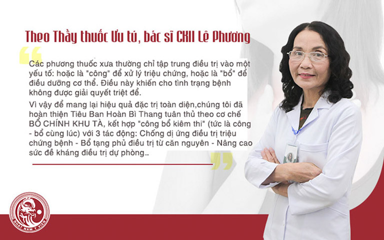 Bác sĩ Lê Phương chia sẻ về bài thuốc Tiêu Ban Hoàn Bì Thang