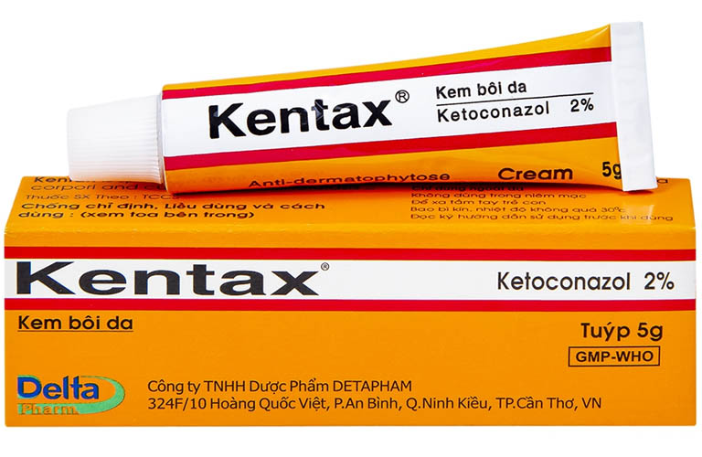 Sử dụng Kentax giúp cải thiện nhanh các triệu chứng của nấm da