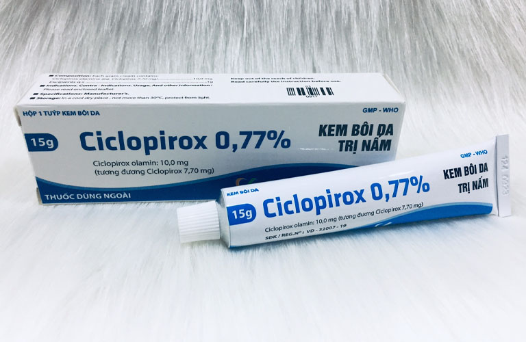 Ciclopirox là thuốc trị hắc lào được nhiều bác sĩ chỉ định