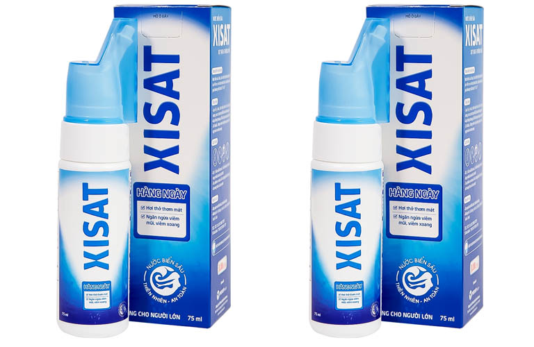 Thuốc xịt trị viêm mũi dị ứng Xisat được đánh giá tốt